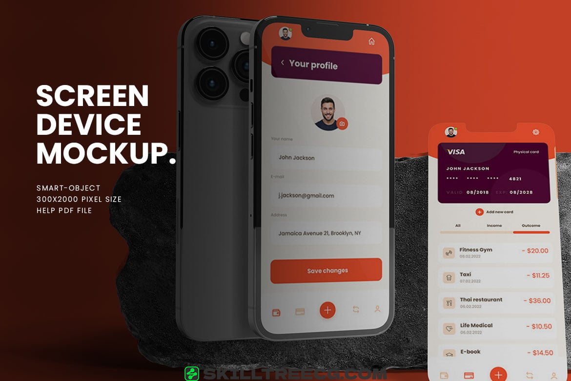 Screen Device Mockup（124261）-技能树